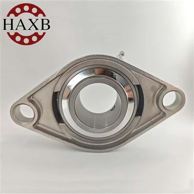 Rolamento montado em flange de aço inoxidável UCFL210